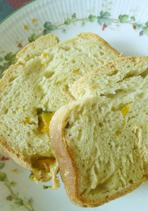 【HB】カボチャとサツマイモの食パン-レシピのメイン写真