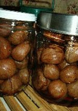 栗の渋皮煮(シャトルシェフ使用)2004年-レシピのメイン写真