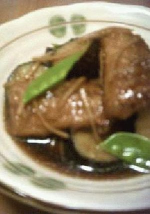 イワシ＋なすの南蛮煮・黒酢仕立て-レシピのメイン写真
