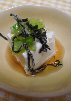 簡単 美味しい 冷ややっこ-レシピのメイン写真