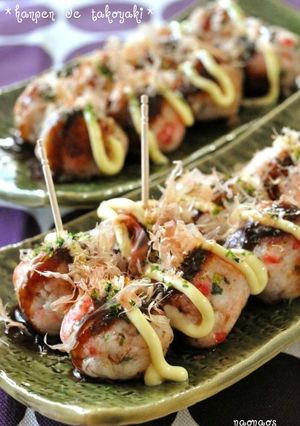 はんぺんで♪たこ焼き～(o´∀｀o)♪-レシピのメイン写真