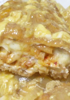キムチーズソースカツ丼☆-レシピのメイン写真