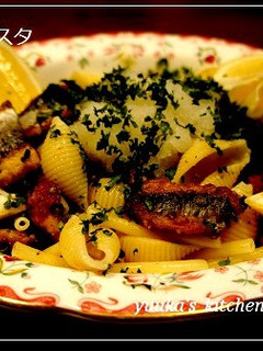 秋刀魚のパスタ-レシピのメイン写真