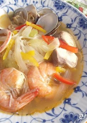 ブイヤベースにゅうめん-レシピのメイン写真