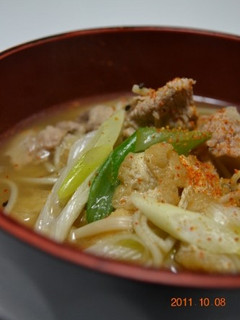 簡単・肉ソバ-レシピのメイン写真