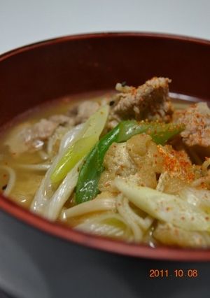 簡単・肉ソバ-レシピのメイン写真