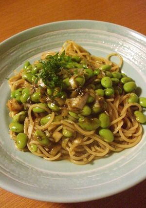 和えるだけ☆豆のりパスタ-レシピのメイン写真