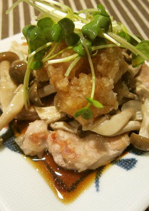 ❖豚ヒレ肉の和風おろしソテー❖-レシピのメイン写真