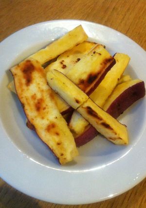 おやつに焼きサツマイモ-レシピのメイン写真