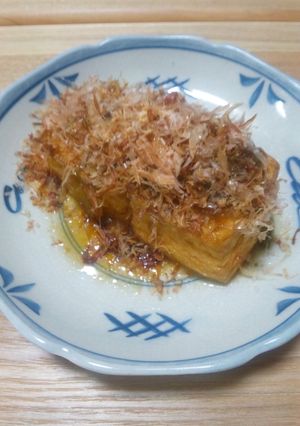 おつまみに最適♪厚揚げネギぽん酢あんかけ-レシピのメイン写真