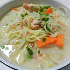 รูปของ ちゃんぽんde粕汁麺♪