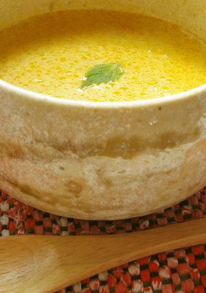 南瓜とじゃがいものトマトクリームスープ-レシピのメイン写真