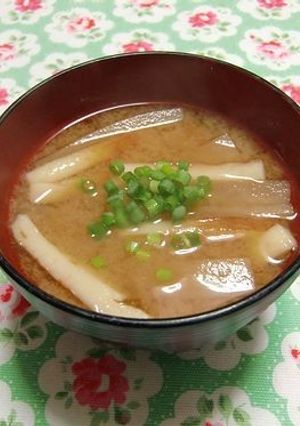 ✿大根と竹輪の味噌汁✿-レシピのメイン写真