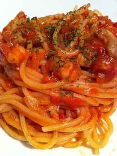 海老とチキンのトマトクリームパスタ☆-レシピのメイン写真