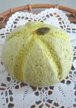かぼちゃみたいなメロンパン-レシピのメイン写真