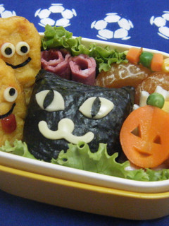 ハロウィン弁当 2011~クロネコ編~-レシピのメイン写真
