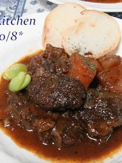 牛肉赤ワイン煮こみ-レシピのメイン写真