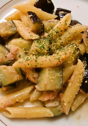 なすとツナのパスタ-レシピのメイン写真