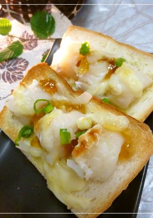 残り物救済✧ 焼売のリメイクトースト-レシピのメイン写真