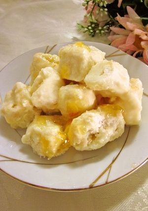 お手軽♡麩アイス～ミルキーマーマレード味-レシピのメイン写真