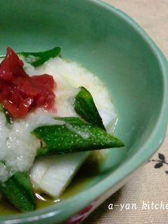 長芋とオクラのさっぱり和え-レシピのメイン写真