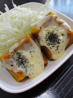 かぼちゃ煮のチーズ焼き-レシピのメイン写真