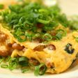 とろ~りふわふわ!チーズ入り納豆オムレツ