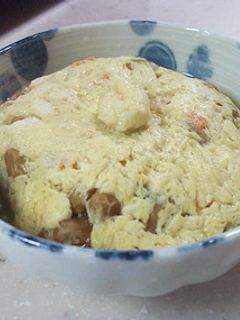 簡単!酒のおつまみ!納豆豆腐蒸し-レシピのメイン写真