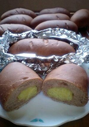 焼き芋パン-レシピのメイン写真