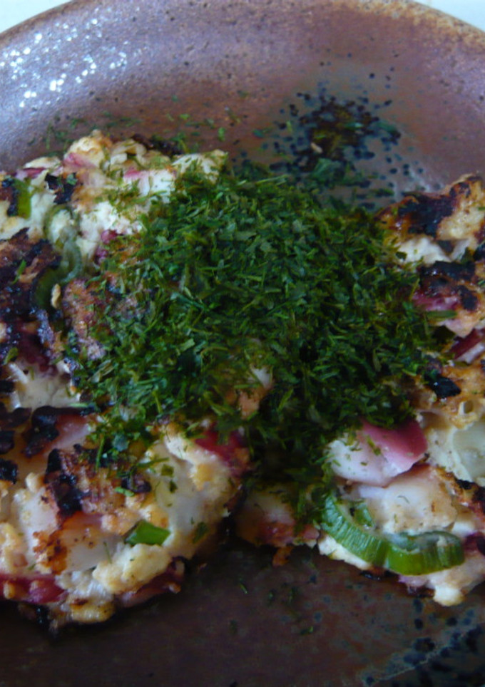 たこと豆腐のふわふわ焼き-レシピのメイン写真