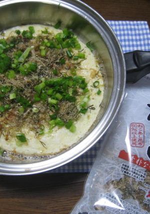 山芋の鉄板焼き　ねこぶまんま入り-レシピのメイン写真