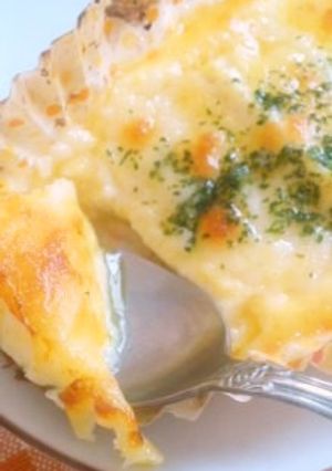 水切り豆腐とチーズの簡単ヘルシーキッシュ-レシピのメイン写真