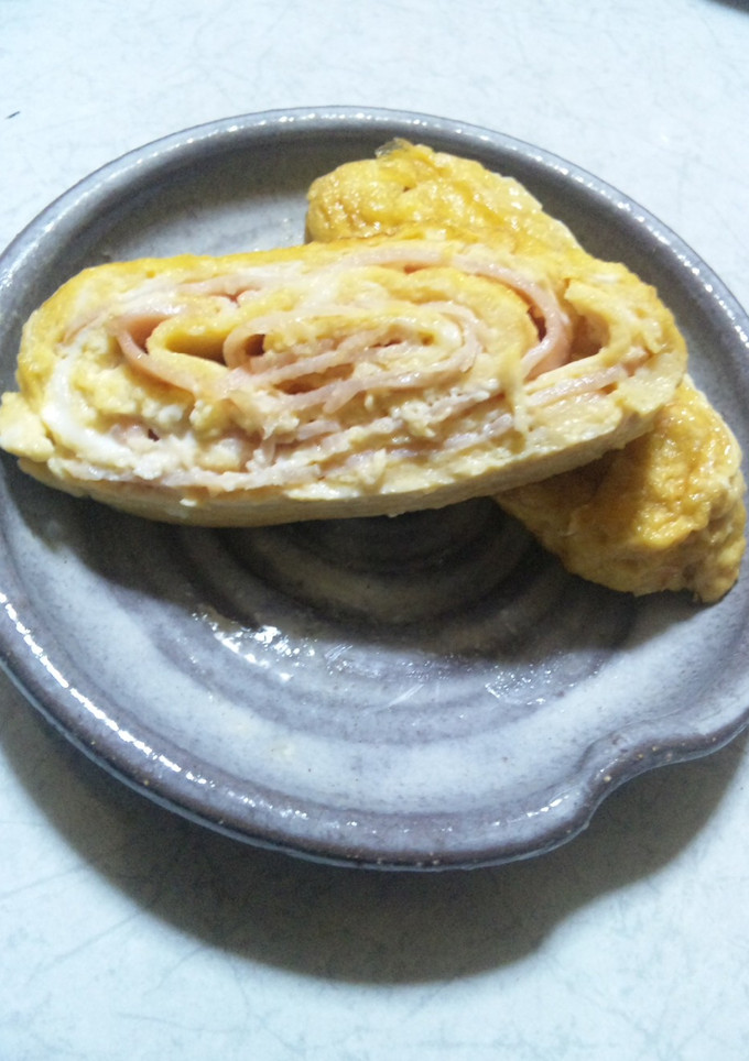 絶品！！ハムマヨ卵焼き♪-レシピのメイン写真