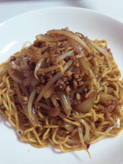 坦々麺風焼きそば-レシピのメイン写真