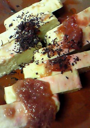 豆腐の梅漬け-レシピのメイン写真