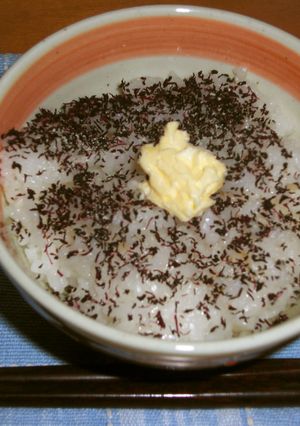 ☆マーガリンとゆかりで簡単朝ご飯☆-レシピのメイン写真