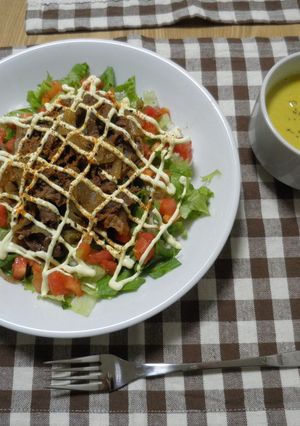牛丼のお肉でシシリアンライス-レシピのメイン写真