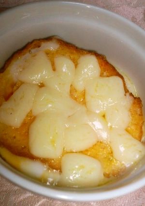 チーズ＆卵＆フランスパンのふわふわランチ-レシピのメイン写真