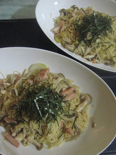 きのこ色々スパゲティー-レシピのメイン写真