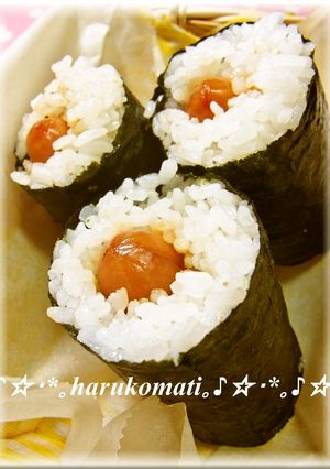 クルッ♡辛子ウインナおにぎり-レシピのメイン写真