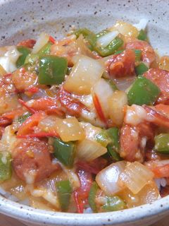 ☆洋風☆野菜炒め丼-レシピのメイン写真