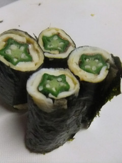 おくらの海苔巻き-レシピのメイン写真