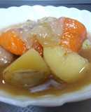鶏もも肉と大根人参じゃがいものとろとろ煮