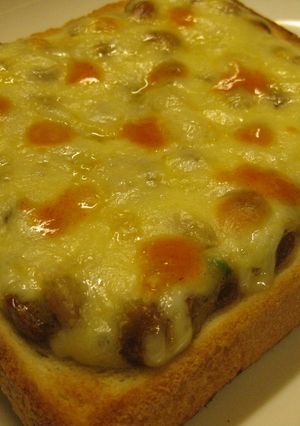 納豆トースト-レシピのメイン写真