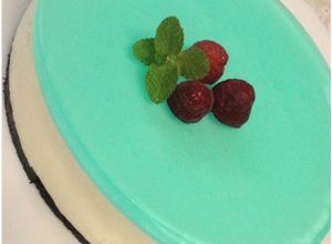 パイナップルとブルーハワイのムースケーキ-レシピのメイン写真