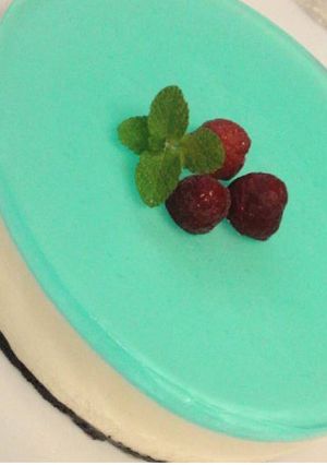 パイナップルとブルーハワイのムースケーキ-レシピのメイン写真