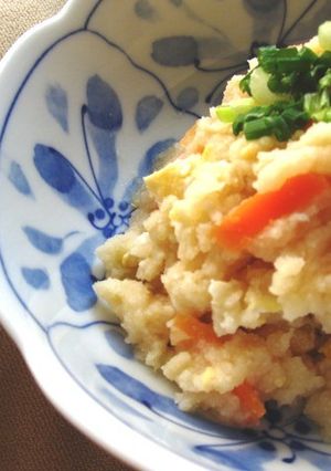 ぱぱっと味噌味おから-レシピのメイン写真