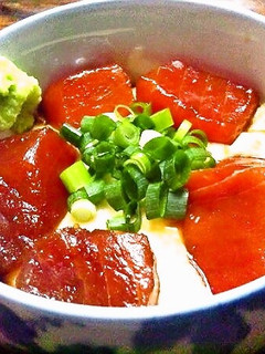 職人仕込みの味!漬けマグロの山かけ-レシピのメイン写真