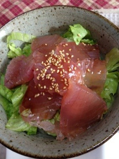 ランチにピッタリ!マグロ丼-レシピのメイン写真