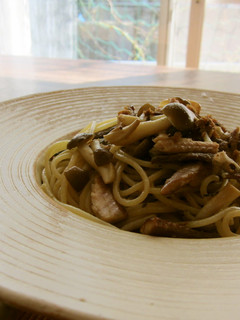 旨いっ!秋刀魚とキノコのパスタ-レシピのメイン写真